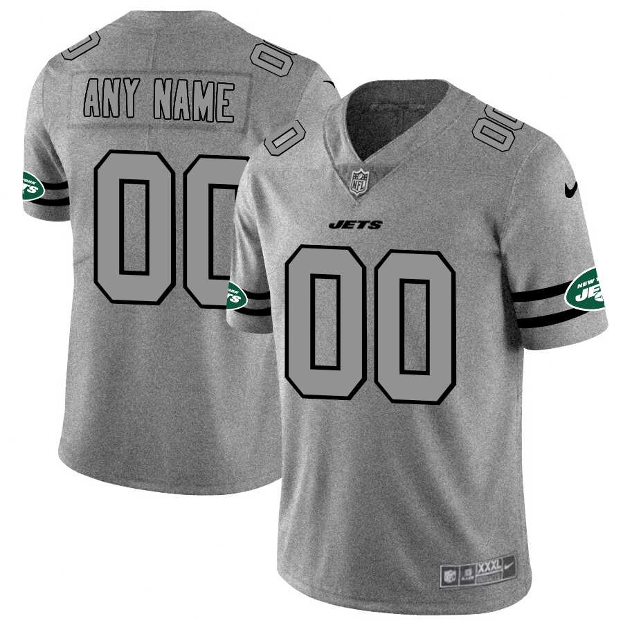 Nike Jets Customized 2019 Gray Gridiron Gray Vapor Untouchable Limited Jersey,We sell and wholesale Nike Jets Customized 2019 Gray Gridiron Gray Vapor Untouchable Limited Jersey on line form chian!